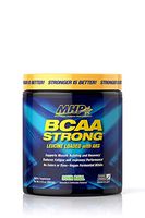 Mhp Bcaa Strong Pre, Intra, Post Workout Drink, Natural Fermented Amino Acids, Leucine, Muscle Recovery, Sour Ball, 30 Servings