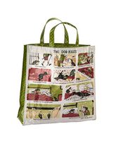 Dog Themed PVC Gusset Bag, Carrier - Amusing, Funny, Comical, Perfect Gift for Dog Lovers. Tottering Dog Rules Range