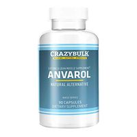 CrazyBulk Anvarol Natural Bodybuilding Supplement for Cutting Cycles, Lean Muscle Retention, Strength and Energy (90 Capsules)