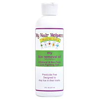 Dimethicone Oil for Lice Removal Safe Non-Toxic Treatment Kills Lice and Their Eggs 8 fl Ounces Treats 1-3 People