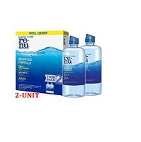 Bausch + Lomb renu Lens Solution Advanced Triple Disinfect Formula Multi-Purpose, 12 Ounce Bottle Twinpack (2 Pack (2-Unit))