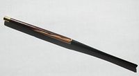 225 mm / 8.85 Inch Carved on Pear Wood Extra Long Slim Cigarette Holder. (024)