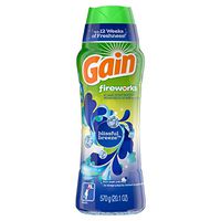 GAIN Gain Fireworks in-Wash Scent Booster Beads, Blissful Breeze, 20.1 Ounce