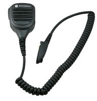 Motorola PMMN4039A Speaker Mic, Remote, 2-23/64 in. H, Black