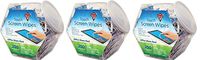 Falcon Touch Screen Wipes Office Share Pack (FALDMHJ)5.0 in x 7.75 in 200 Individual wrapped Packets (3-Pack)