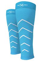 Calf Compression Sleeve Toeless Socks - Improve Circulation for Shin Splint- Best Footless Leg Support Sleeves for Calves - Calf Pain Recovery - Calf Guard for Running, Cycling, Maternity, Travel