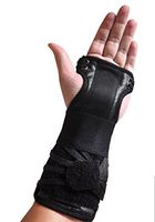 Universal Wrist Splint/Brace for Sprain & Instability, Rheumatoid Arthritis, Carpal Tunnel Syndrome, Post-op Rehabilitation, or Fracture Stabilization