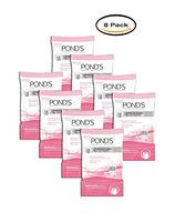 PACK OF 8 - Pond's Luminous Clean Wet Cleansing Towelettes, 30 sheets