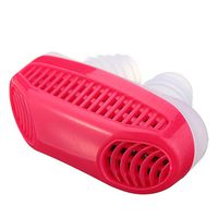 Anti Snoring Devices - Snoring Solution Snore Nasal Dilators -Air Purifier Filter Nose Vents Clip Snore Stopper to Ease Breathing and Snoring for Natural & Comfortable Sleep (Red)