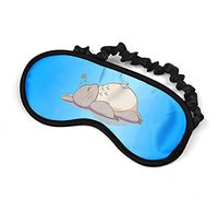 My Neighbor Totoro Sleeping_SM010 Sleep mask, Sleeping Eye Masks, Traveling Accessories Women, Men, Kids, Soft Masks for Sleeping, Eye Cover for Travel, Funny Comfortable Blindfold
