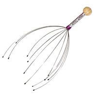 Massagers Paw Massager Body Massager Octopus Scalp Neck Equipment Pressure Relaxation Massage Adolescents Relieve Pain Head Care Back Massagers (Color : B, Size : 24.5cm)