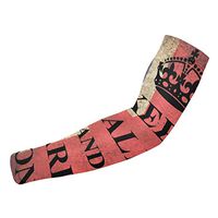 Sincerity First Keep Calm and Carry On Brittian Flag UV Protection Cooling Arm Sleeves for Sports Running Men Women