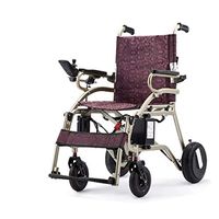 Chunse Fully Automatic Wheelchair, Foldable Power Wheelchair Scooter Suitable for The Elderly and Disabled