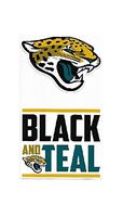 NFL Jacksonville Jaguars Double Up Die Cut 2-Piece Sticker Sheet