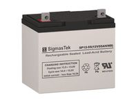 SigmasTek SP12-55 NB - 12V 55AH NB SLA Battery - Compatible with: Pride Jazzy 614, 614HD, Jet 2 HD, 614HD, 600 XL, Universal Power UB12550 (45825), Invacare m94, M91, Xterra GT