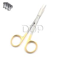 DDP SCISSORS T/C GOLDMAN FOX 13CM CURVED