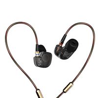 KZ ATE Hi-Fi IEM Sports Headphones with Copper Driver Ear Hook and Foam Eartips Specially for Music Fans, Standard Edition
