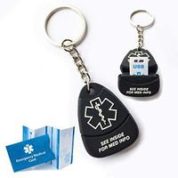 Responder Medical Alert ID USB Keychain.