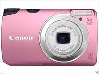 Canon PowerShot A3200 is (Pinkl)