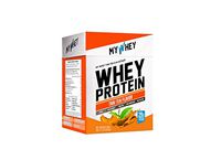 My Whey Whey Protein,high Calcium 19 Types of Vitamins Thai Tea Flavor Drink 49 g.x10 Sticks