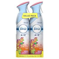 Febreze Odor-Eliminating Air Freshener, with Gain Scent, Island Fresh, Pack of 2, 8.8 fl oz each