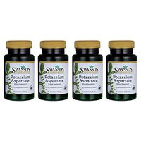 Swanson Potassium Aspartate 99 Milligrams 60 Capsules (4 Pack)