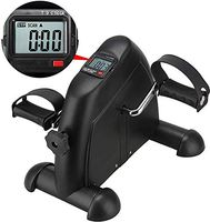 Pedal Exerciser, Medical Peddler for Leg Arm and Knee Recovery Exercise with LCD Monitor, Stationary Exercise Leg Peddler - Portable Mini Cycle Bike for Toning Muscles