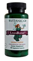Vitanica LaxaBlend, Natural Laxative, Vegan/Vegetarian, 60 Capsules