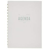Emily + Meritt 2019 Weekly & Monthly Planner, 5" x 8", Small, The Agenda Planner (EM106-200)