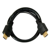 Legrand - On-Q AC2M00BK 2.29Feet 0.7 HighSpeed HDMI Cable with Ethernet