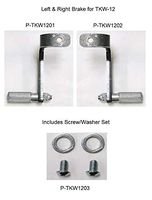 Left & Right Brakes for Nova TKW-12 Knee Walker Scooter - Includes Screw/Washer Set