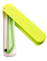 Emmix Glass Straws Private Solid Box Multi Color 8 inchs X 1/3 inchs Reusable Drinking Straw Case Set Perfect for Home, Office or Gift - Green, Yellow, Pink, Blue (Green)