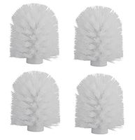 4 PCS Replacement Toilet Brush Head for Bathroom