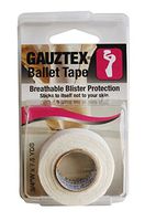 Gauztex® Sports Toe Tape – Ballet – Self-Adhesive Breathable Gauze – Flexible, Sweatproof Blister Protection (1 Roll), ¾" x 7 ½ yds, Pink