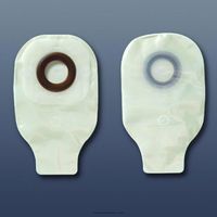 Karaya 5™ Drainable Pouch with Belt Tabs-Flange: 1 3/4" (44 mm) Pre-Cut: 1 3/8" (35 mm) Length: 9" Style: Drainable - UOM = Box of 30