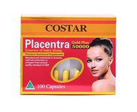Costar Sheep Placenta Extract High Strengh Gold Plus 50000mg Baby Sheep Essence 100 Capsules Australian Made