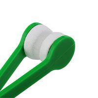 Magic Mini Glasses Sunglasses Eyeglasses Microfiber Spectacles Cleaner Soft Brush Cleaning Tool (Random Color)