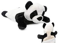 HomeTop Premium Adorable Rubber Hot or Cold Water Bottle with Cute Stuffed Panda Cover 2 Liters (Cute Panda)