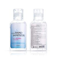 Instom Refreshing Hand Sanitizer Gel 70% Alcohol Based Washless Hand Soap Gel (55ml) Kill 99.9% of Germs Pump