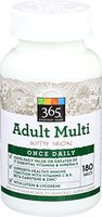 365 Everyday Value, Adult Multi with Iron, 180 ct