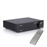 SMSL Q5 Pro 2x45W Remote Control Digital Power Amplifier USB COAX OPTIC Input 192KHZ 44Bit Color Black