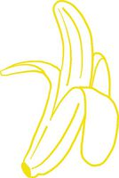 Banana Vinyl Decal - 8 Inches - For Cars, Trucks, Windows, Laptops, Tablets - High Quality, Outdoor-Grade 2.5mil Thick Vinyl - Yellow