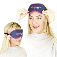 Luxury Heated Eye Mask - The Best Warm Compress for a Dry Eyes Treatment, Blepharitis Treatment, MGD and Tired Eyes. (Twinpack) by Magic Gel