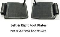 Foot Plates (Left & Right) for NOVA 307/309/319/327/329 Models