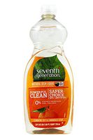 Seventh Generation Dish Liquid - 25 oz - Lemongrass & Clementine Zest - 2 pk