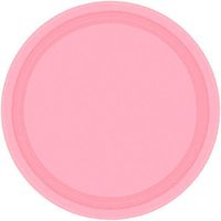 Amscan New Pink Round Paper Plates, 20 Ct. | Party Tableware