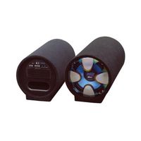 Pyle Pltab8 8" 250w Amplified Car Subwoofer Sub Tube