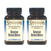 Swanson Bavarian Herbal Bitters 120 Caps 2 Pack