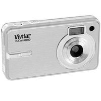 Vivitar Vivicam 8690 Silver 8.1 Megapixel Digital Camera