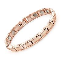 38 Elegant Stainless Steel Magnetic Bracelet for Women Magnetic Therapy Bracelet Pain Relief for Arthritis with Free Link Removal Tool